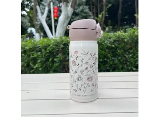 304 Stainless Steel Floral Insulated Mug