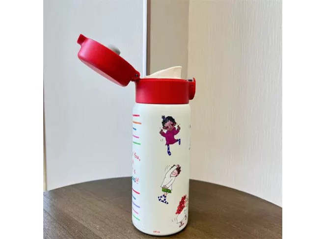 Cute Cartoon Stainless Steel Insulated Mug Direct Drinking Jug 350ml