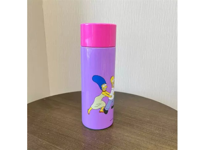 Simpson Family Colorblocking Stainless Steel Insulated Mug 350ml With Tea Spacer